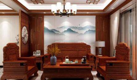 龙华如何装饰中式风格客厅？
